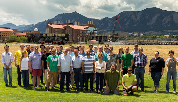 Group photo of participants in the 2016 Dusty Visions workshop