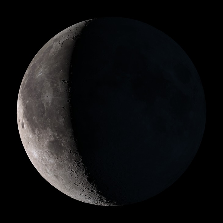 Photo of the Moon courtesy of NASA Goddard
